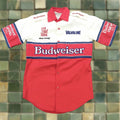Vintage Rare Budweiser Indy Racing Pit Crew Shirt Sz S Exquisite Designs Shirt Mens 80s 90
