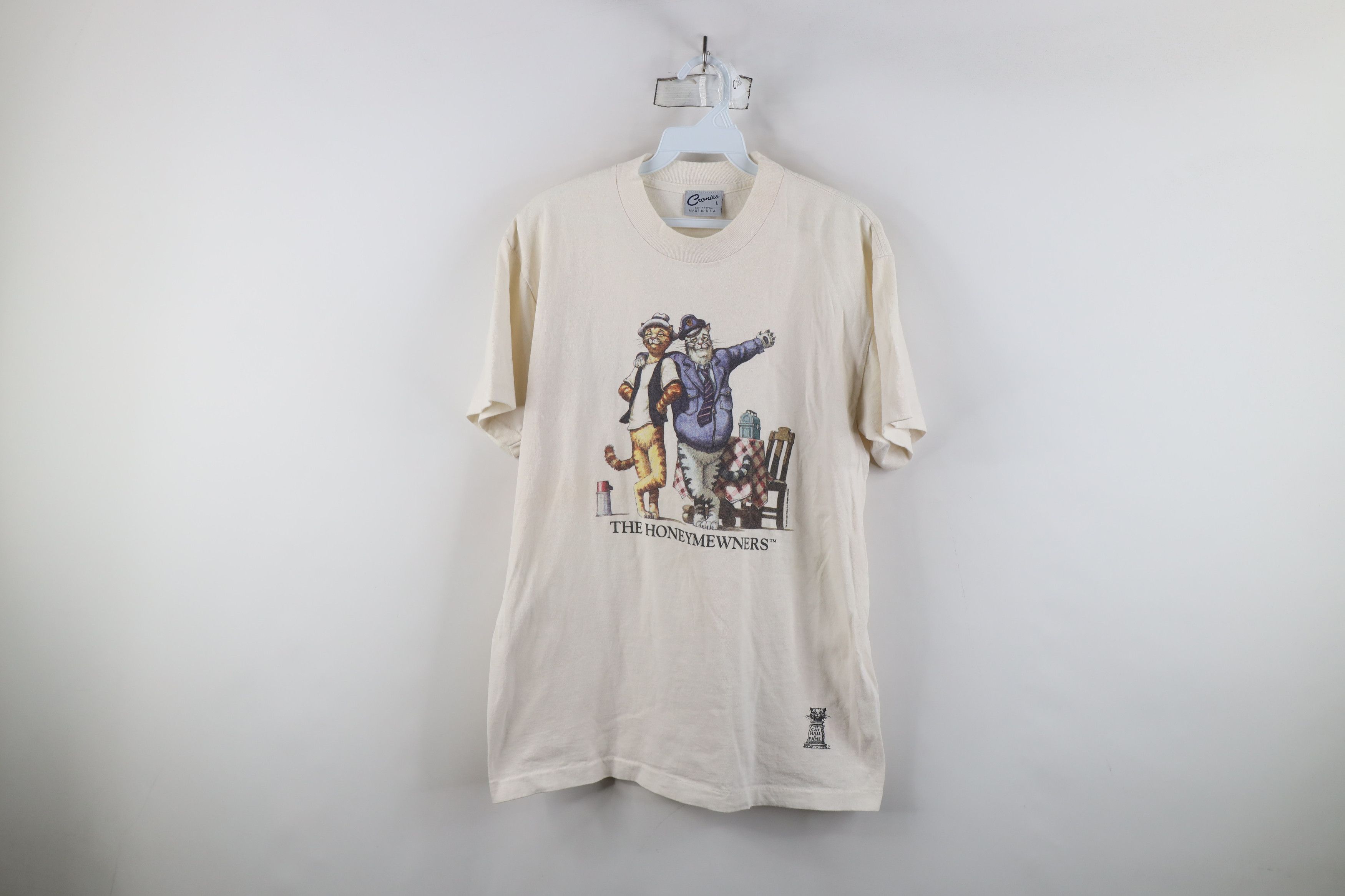 Vintage 90s Streetwear Honeymewners Kitten Funny T Shirt Usa Hoodie, Sweatshirt | FlexRushtees.com