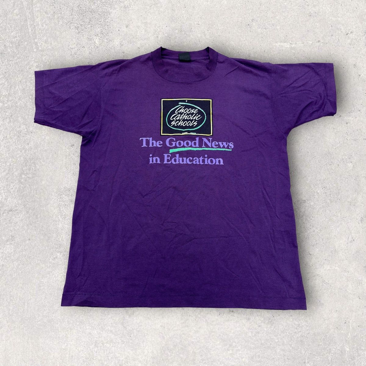 Vintage Catholic School Tee Hoodie, Sweatshirt | FlexRushtees.com