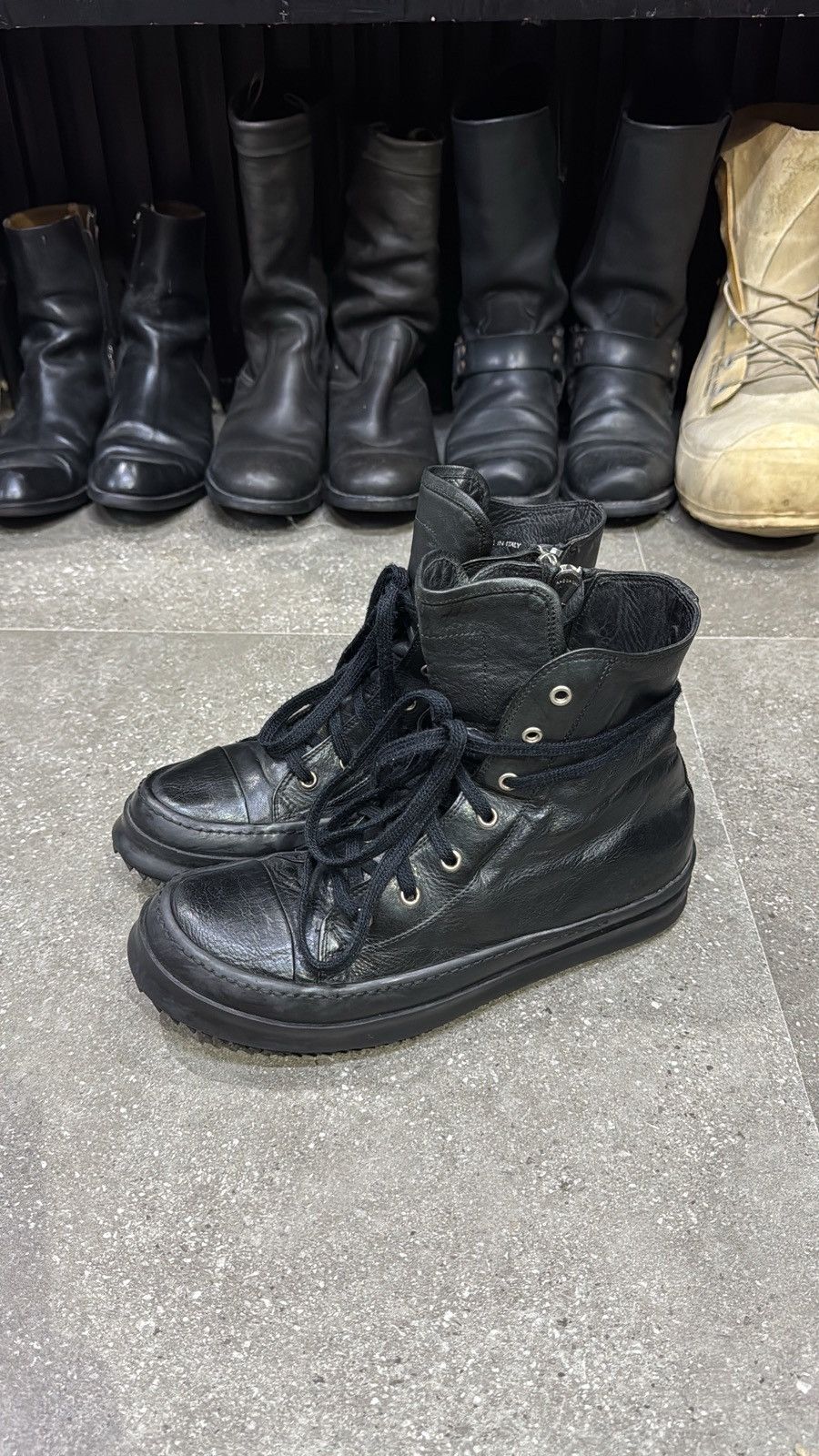 Owens Rick Owens Fw09 Crust Ramones High Mainline Staple Heel T-Shirts, Hoodie, Sweatshirt | AU16VibeMintTees.com
