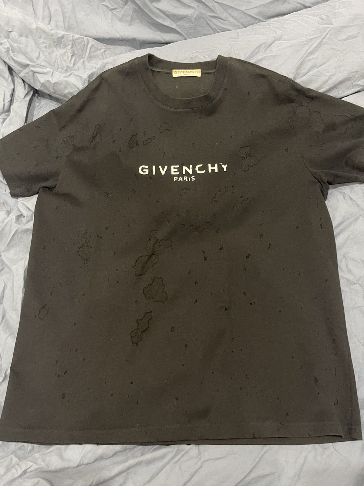 Givenchy Distressed T Shirt Hoodie, Sweatshirt | FlexRushtees.com