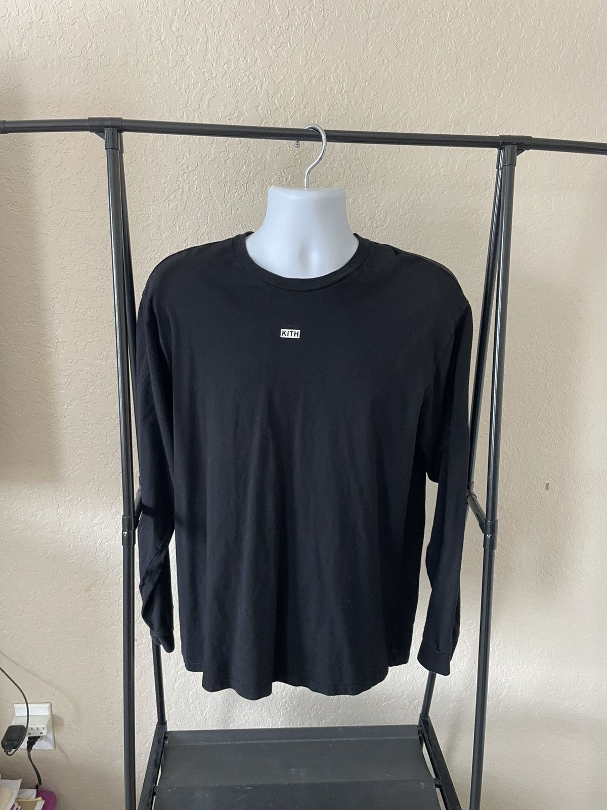 Kith Logo Ls Tee Hoodie, Sweatshirt | FlexRushtees.com