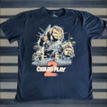 Vintage Fright Rags Child S Play 2 Chucky Killer Horror Movie Black Lrg Graphic T Shirt Mens Graphic