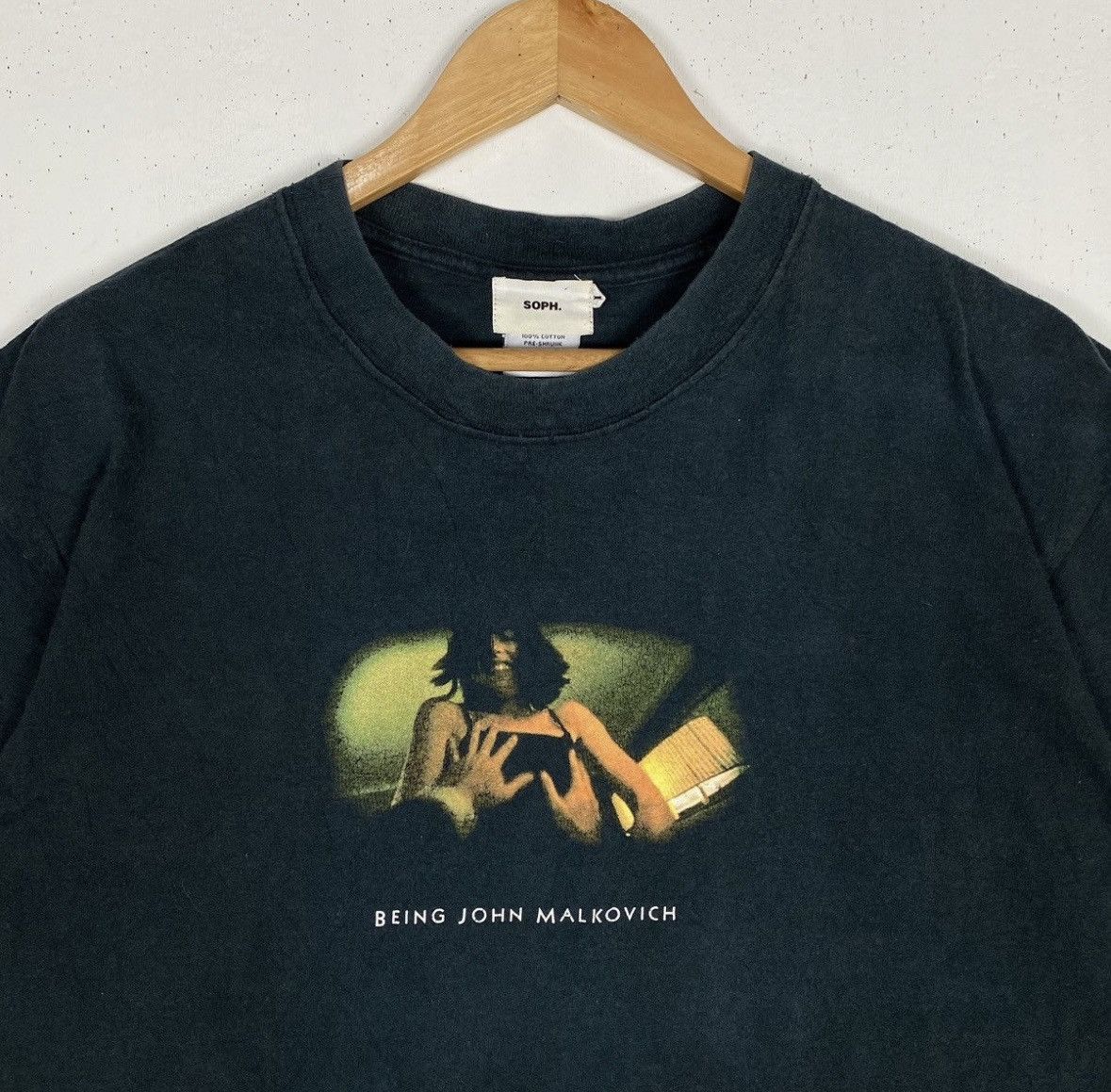 Vintage 90 S Being John Malkovich Tee Soph Movie Promo Hoodie, Sweatshirt | FlexRushtees.com