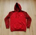 Studios Acne Studios Bla Konst Logo Two Tone Red Hoodie T-Shirts, Sweatshirt | FlexRushtees.com