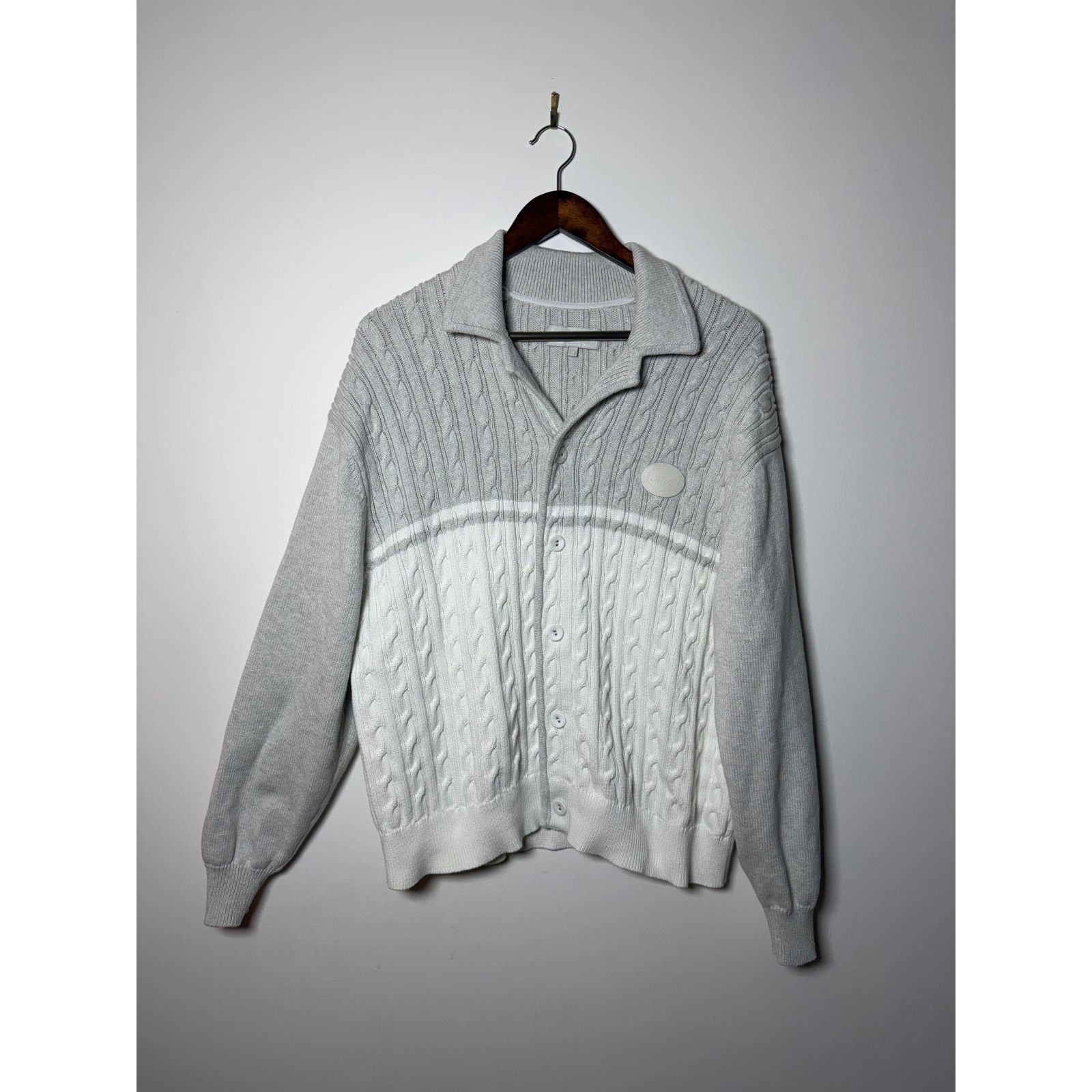 Kith Abram Cardigan Light Heather Grey