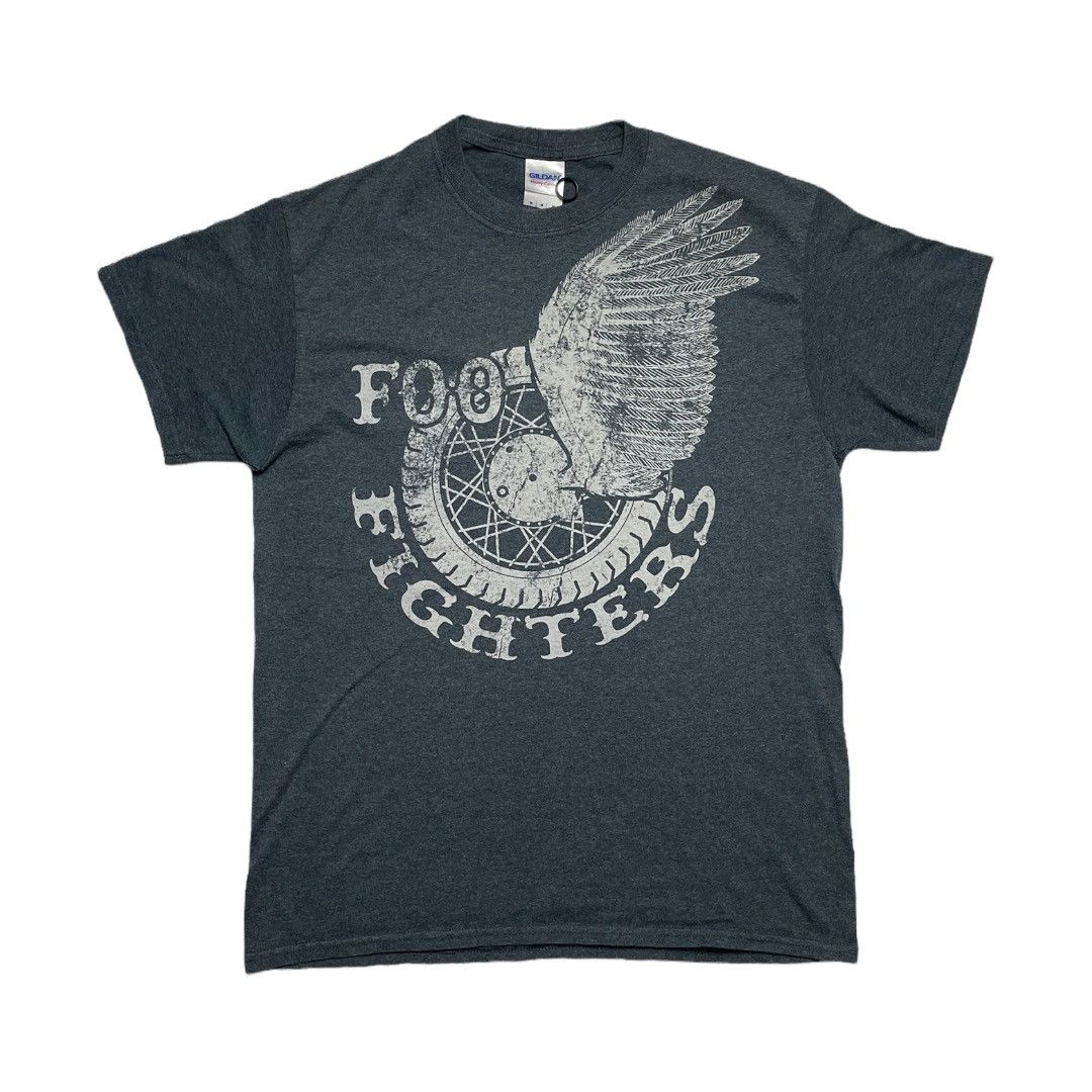 Band Tees Vintage Y2k Foo Fighter Band Tee Hoodie, Sweatshirt | FlexRushtees.com
