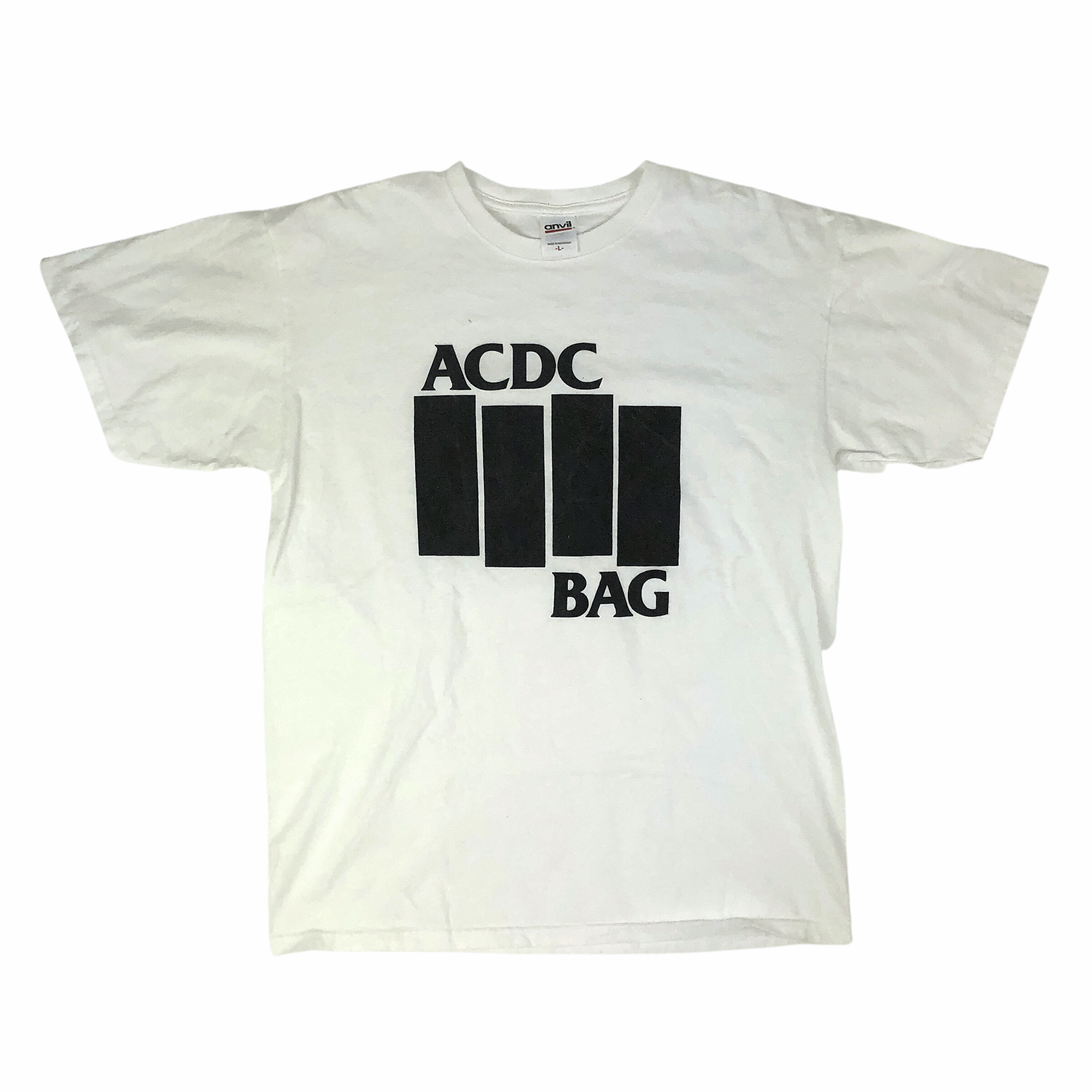 Vintage 00s Phish Ac Dc Bag White Band Tee Shirt Size L Hoodie, Sweatshirt | AU16VibeMintTees.com
