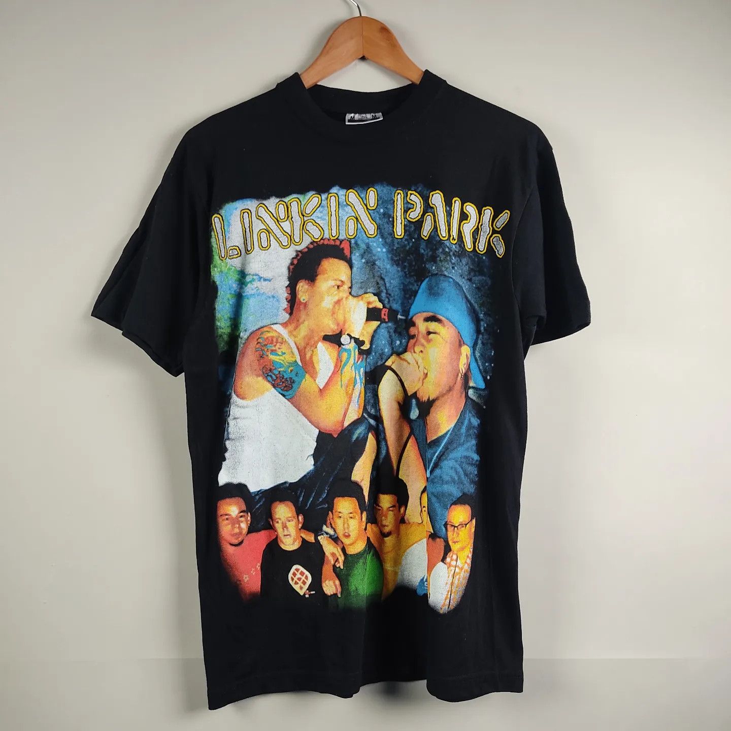 Vintage 90 S Linkin Park Full Print Rap Tee Hoodie, Sweatshirt | FlexRushtees.com