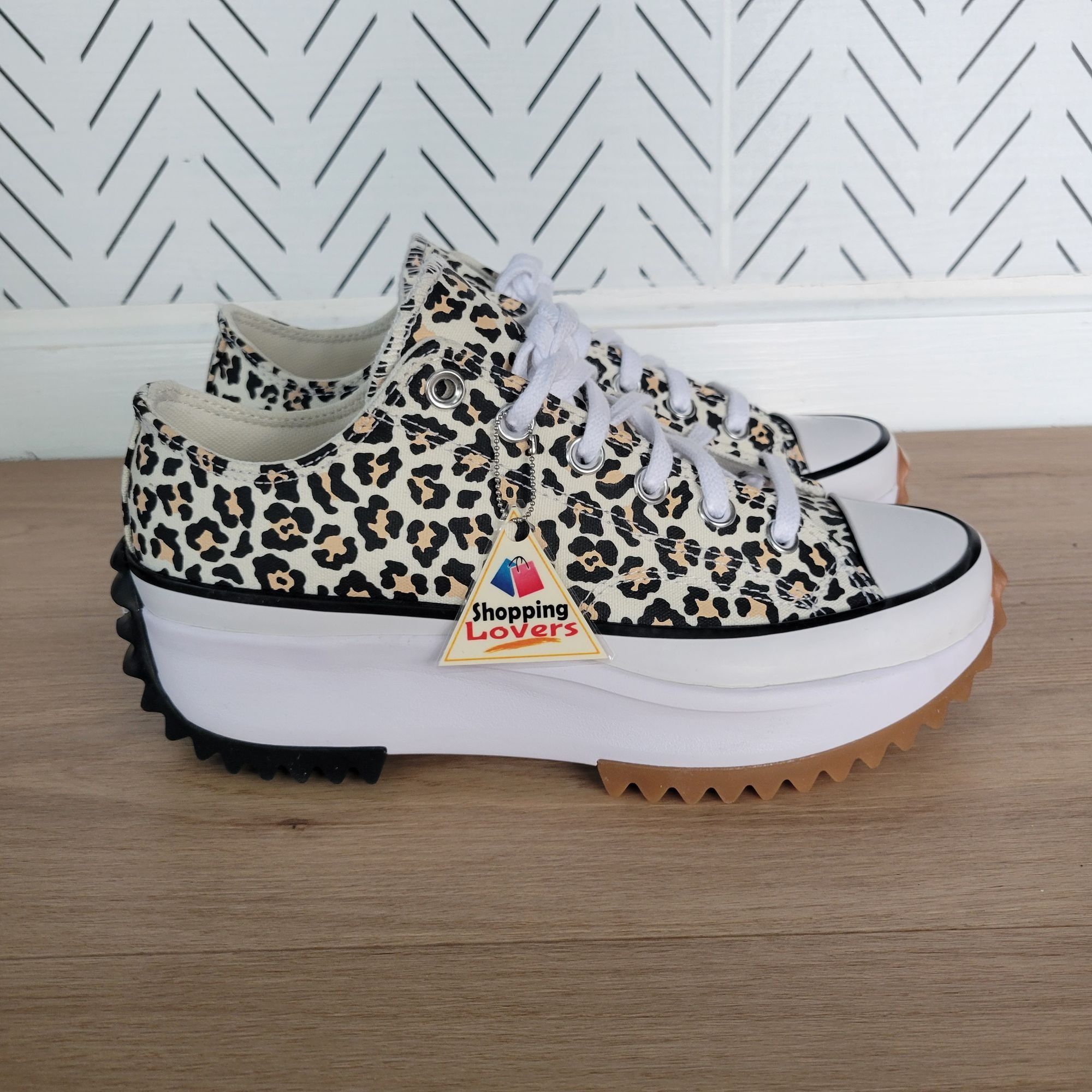 Converse Run Star Hike Platform Archive Leopard 7 5 Men S