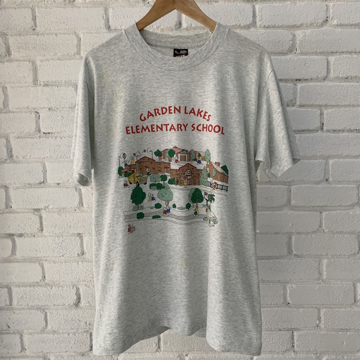 Vintage 95 S Garden Lakes Elementary School Tee Hoodie, Sweatshirt | FlexRushtees.com