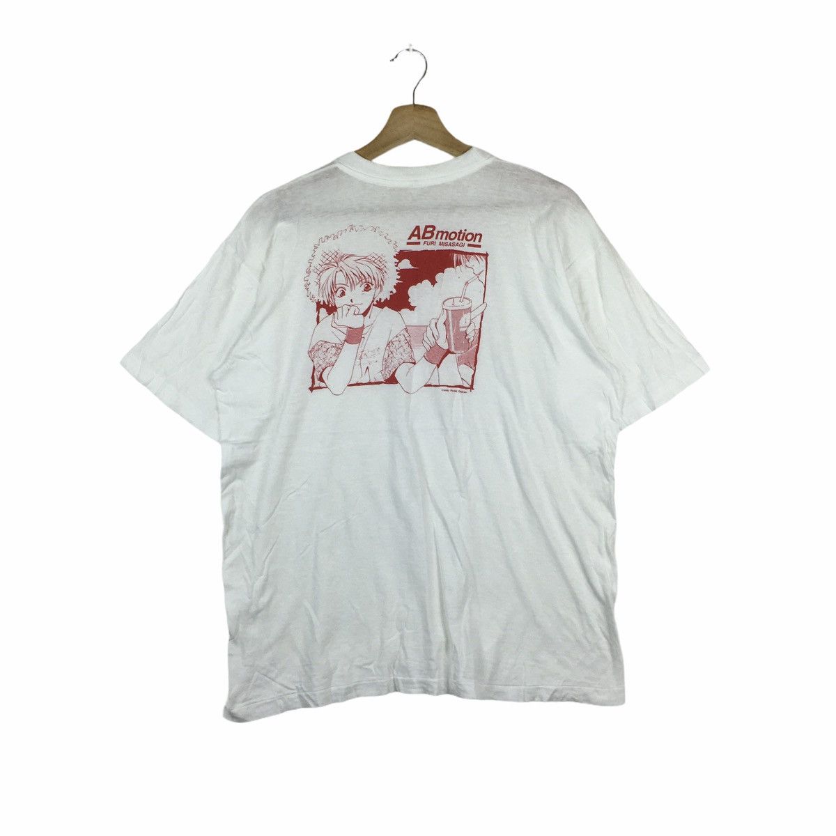 Vintage Vtg Furi Misasagi Ab Motion Anime Manga Cartoon Tee Shirt Hoodie, Sweatshirt | FlexRushtees.com