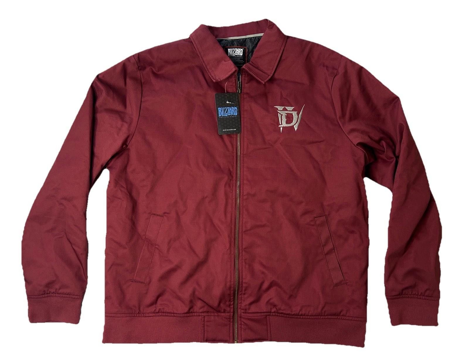 Other Diablo Iv 4 Maroon Full Zip Men S Xl Nwt Sold Out 2023