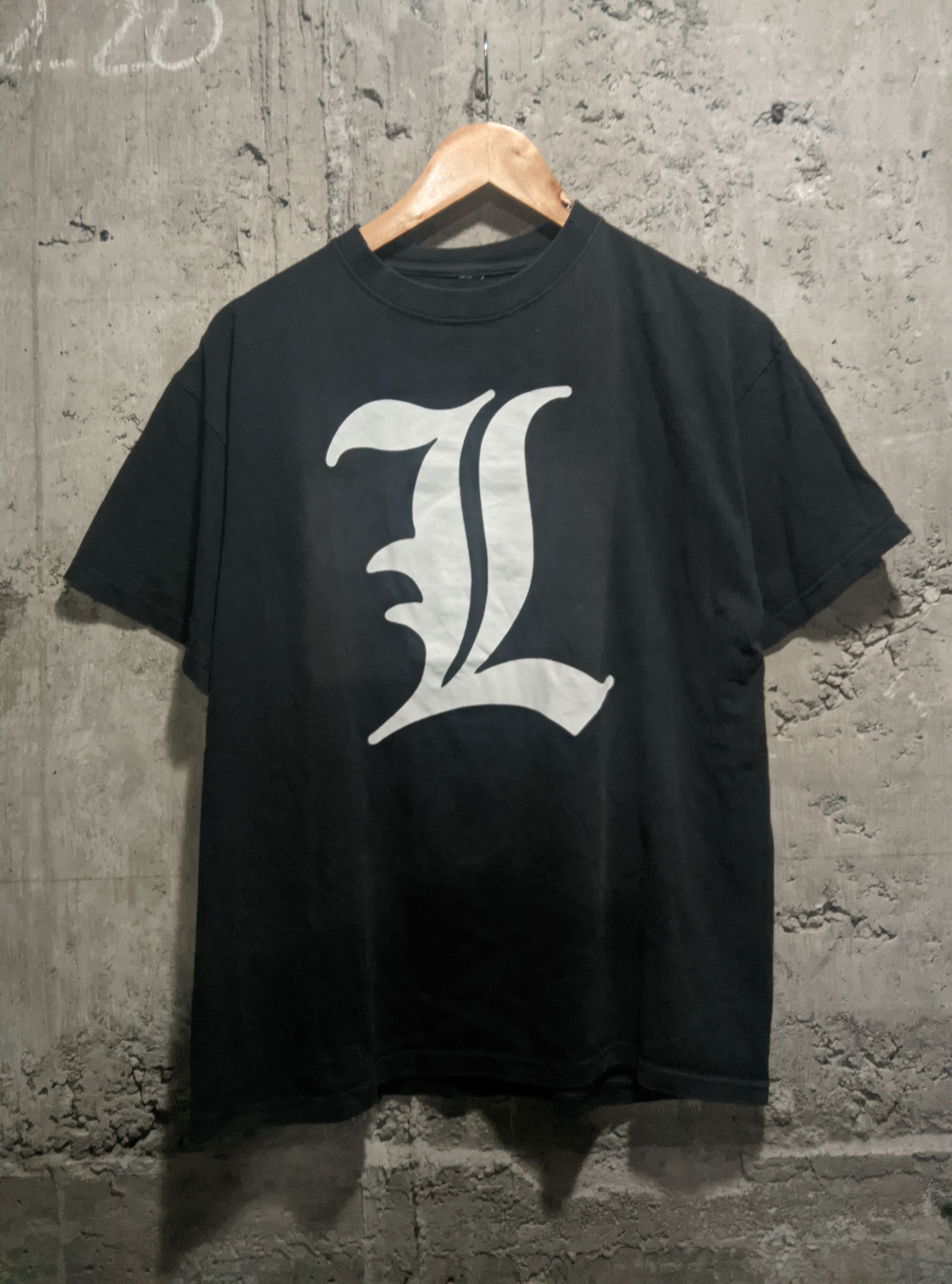 Vintage 2007 Death Note L Anime T Shirt