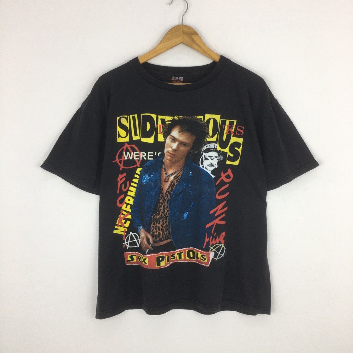 Vintage Bootleg Sid Vicious Sex Pistols Tee Hoodie, Sweatshirt | FlexRushtees.com
