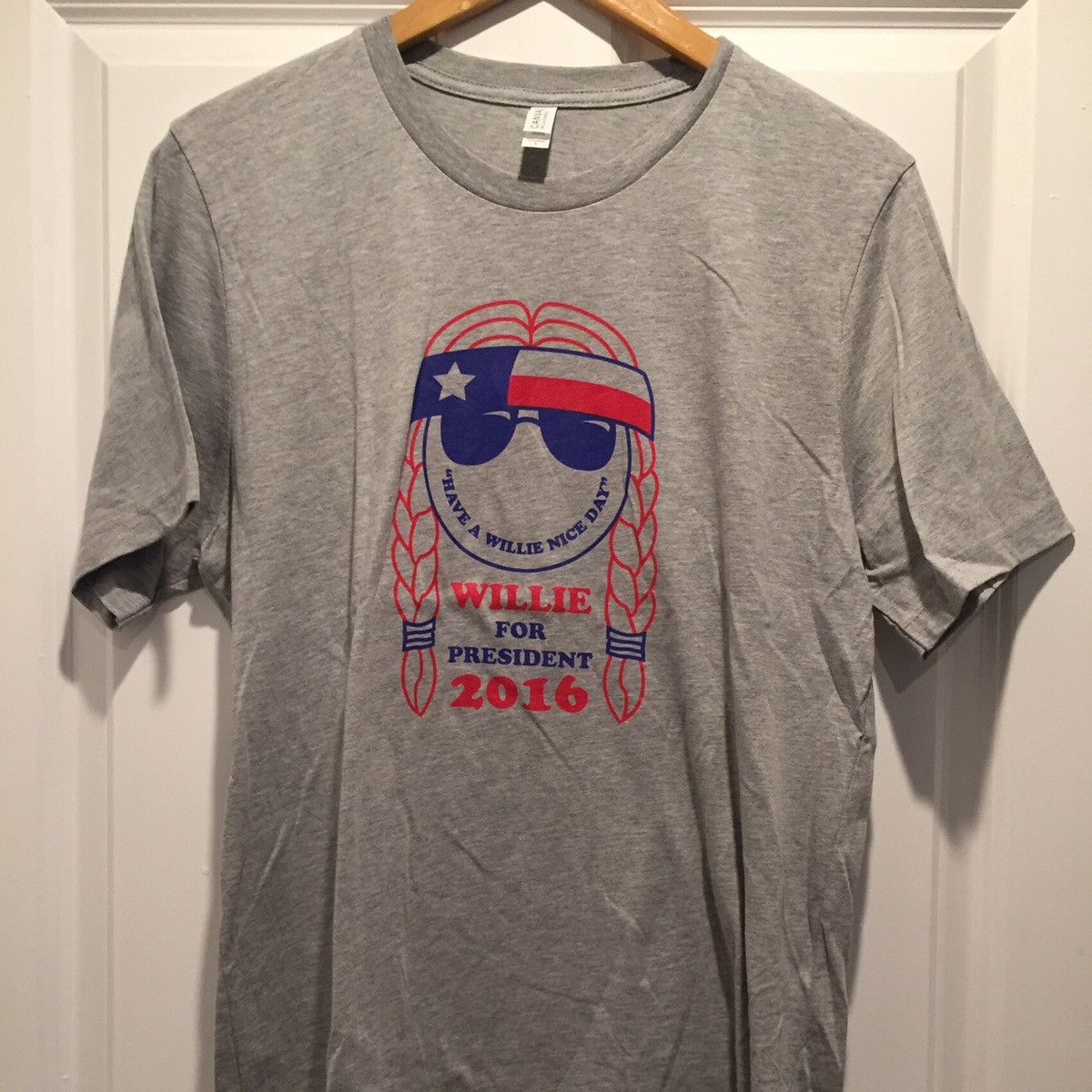 Bleach Goods Willie Nelson For President T Shirt