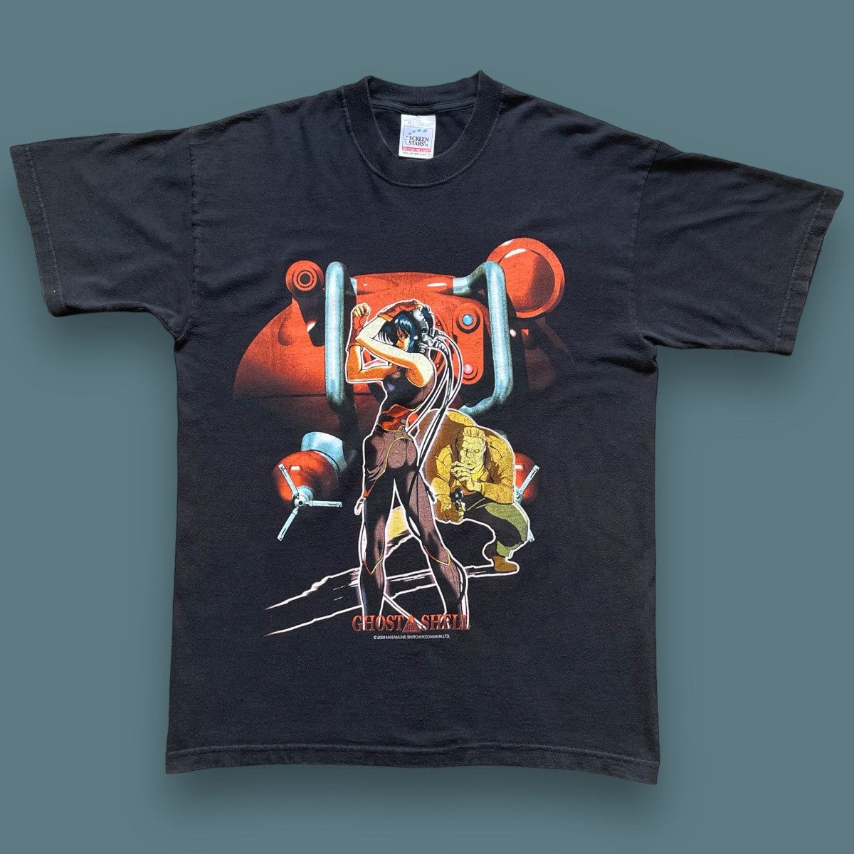 Other Ultra Rare Vintage 2000 Ghost In The Shell Tee Hoodie, Sweatshirt | FlexRushtees.com