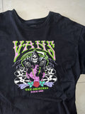 Vans World Tour Skeleton Grim Reaper Dj Rare Skater Tee Xl