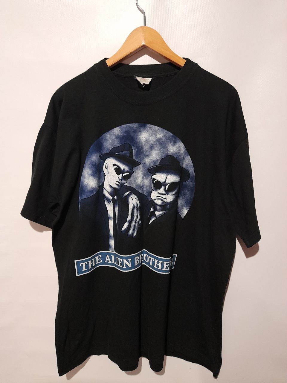 Vintage 90 S The Alien Brothers Parody Movie T Shirt