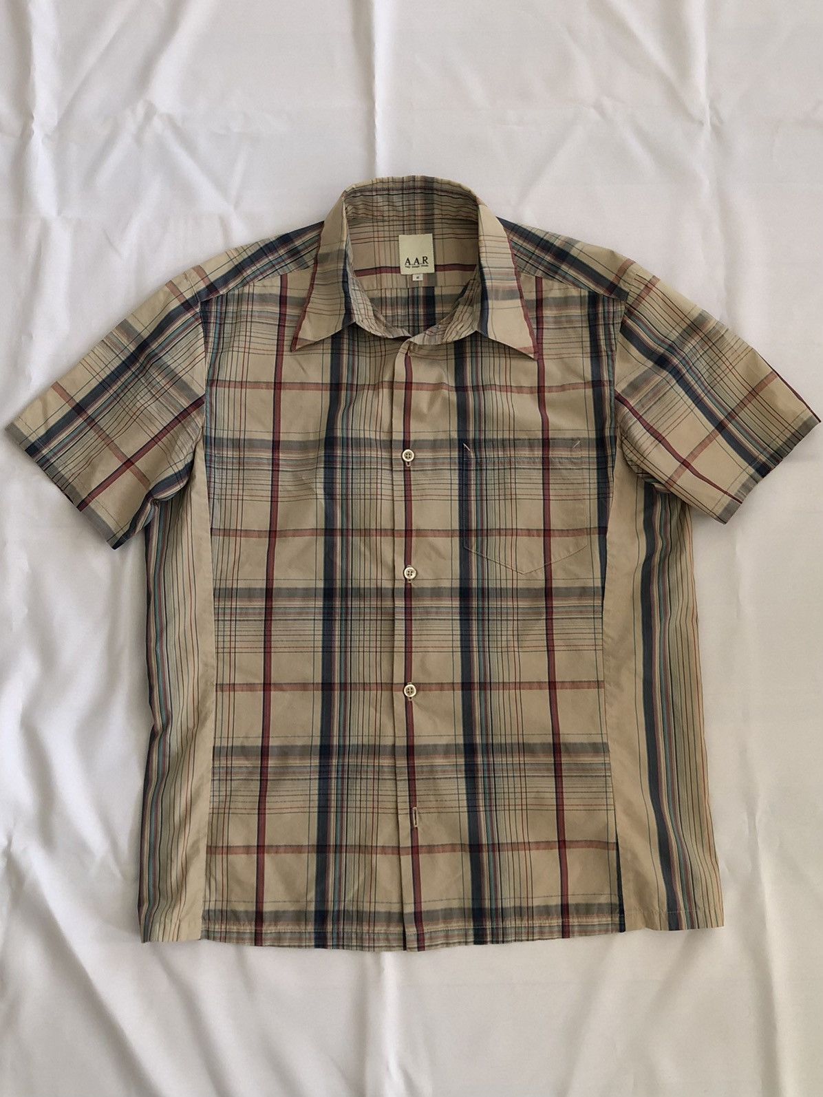 Yamamoto Yohji Yamamoto Checked Beach Shirt