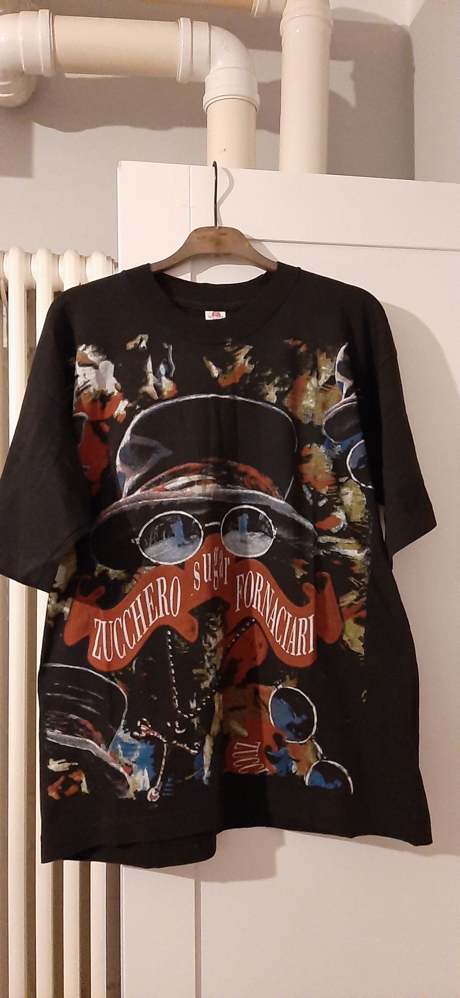 Vintage T Shirt Zucchero Sugar Fornaciari 90s European Tour 1992 93 Hoodie, Sweatshirt | FlexRushtees.com