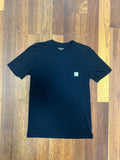 Wip Carhartt Wip Black Pocket Cotton Tee Medium