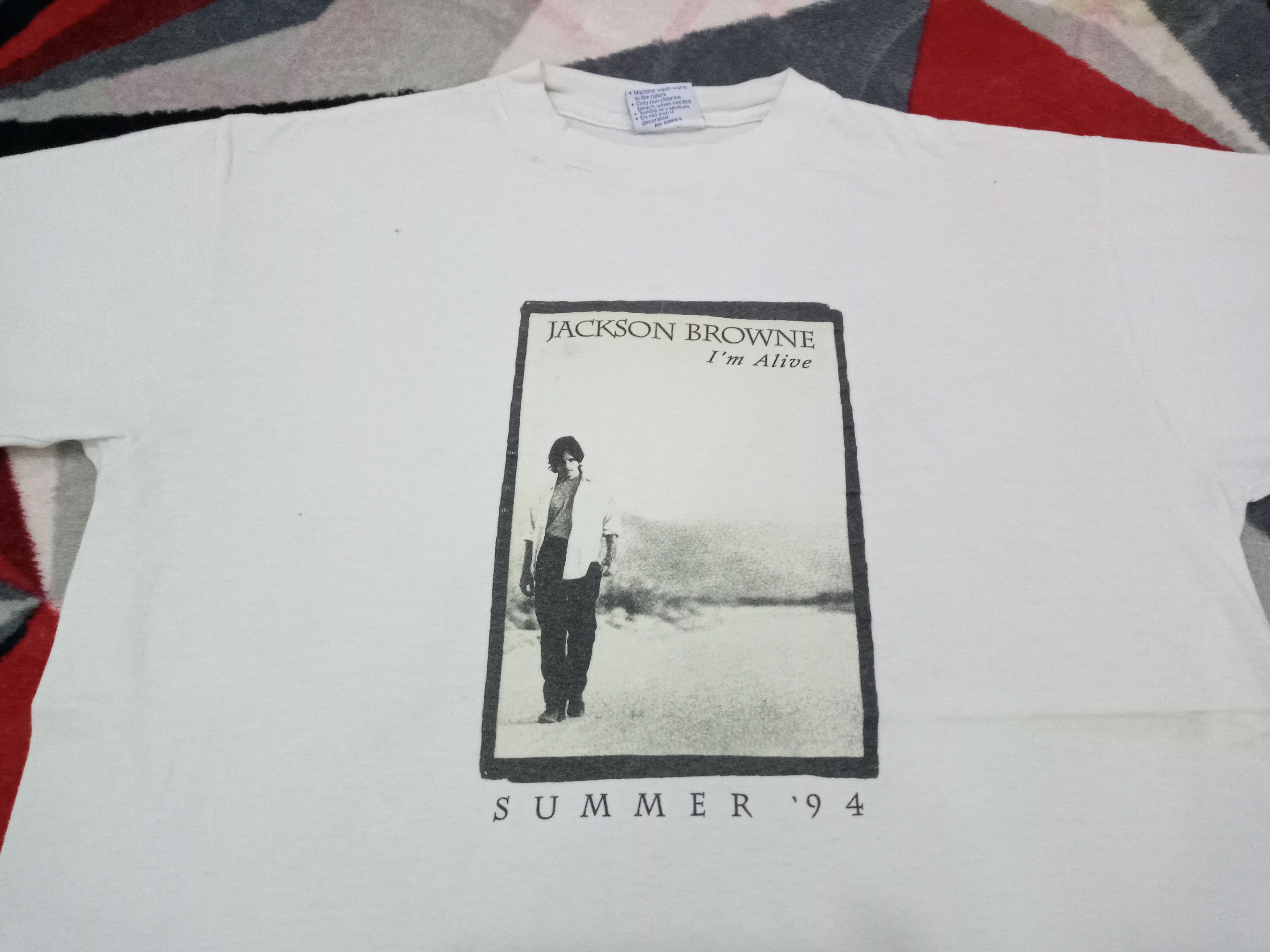 Vintage Jakcson Brown Summer Tour T Shirt Hoodie, Sweatshirt | FlexRushtees.com