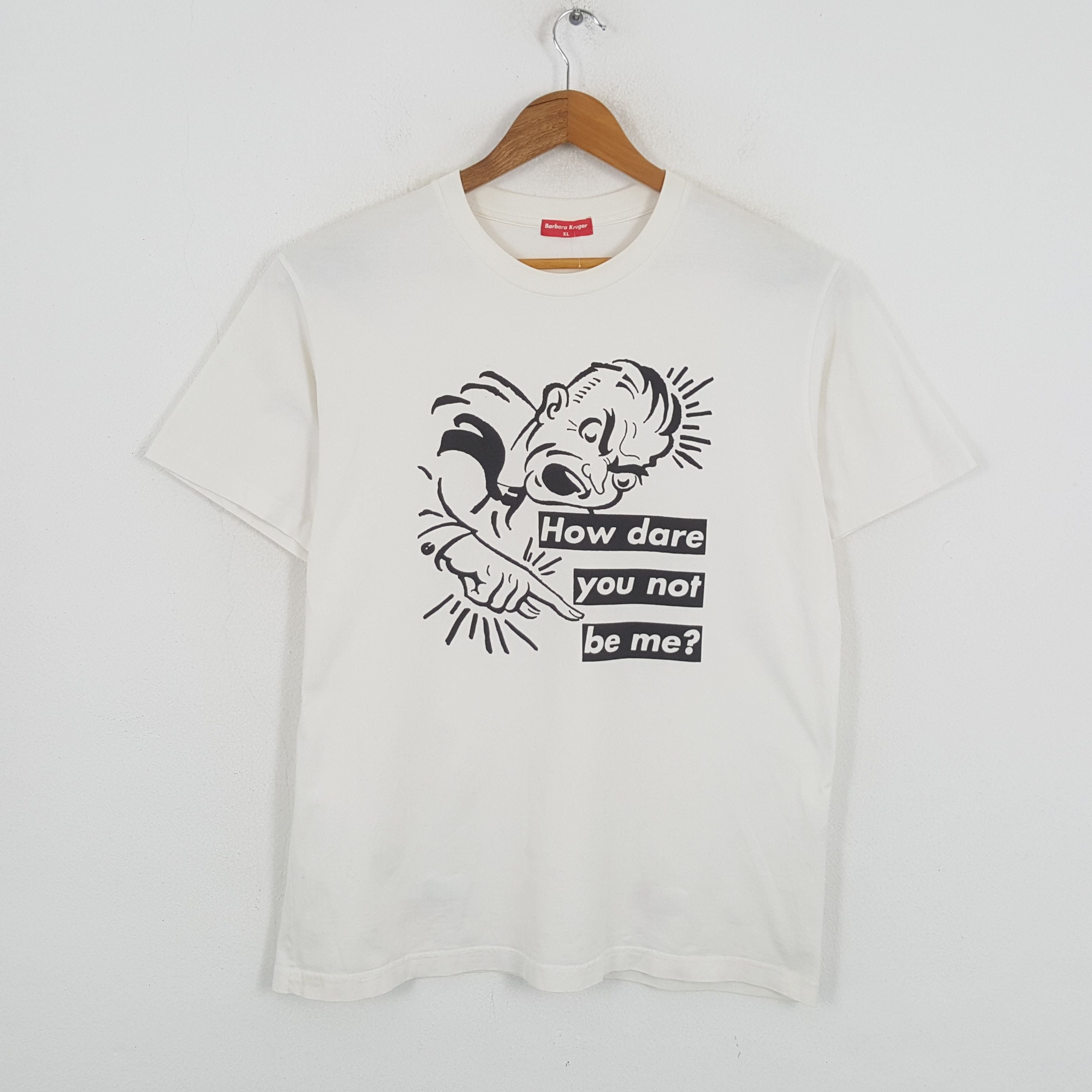 Japanese Brand X Vintage Vintage Barbara Kruger American Art Artist T Shirt Hoodie, Sweatshirt | FlexRushtees.com