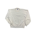 Vintage 90s Russell Athletic Blank Sweatshirt White