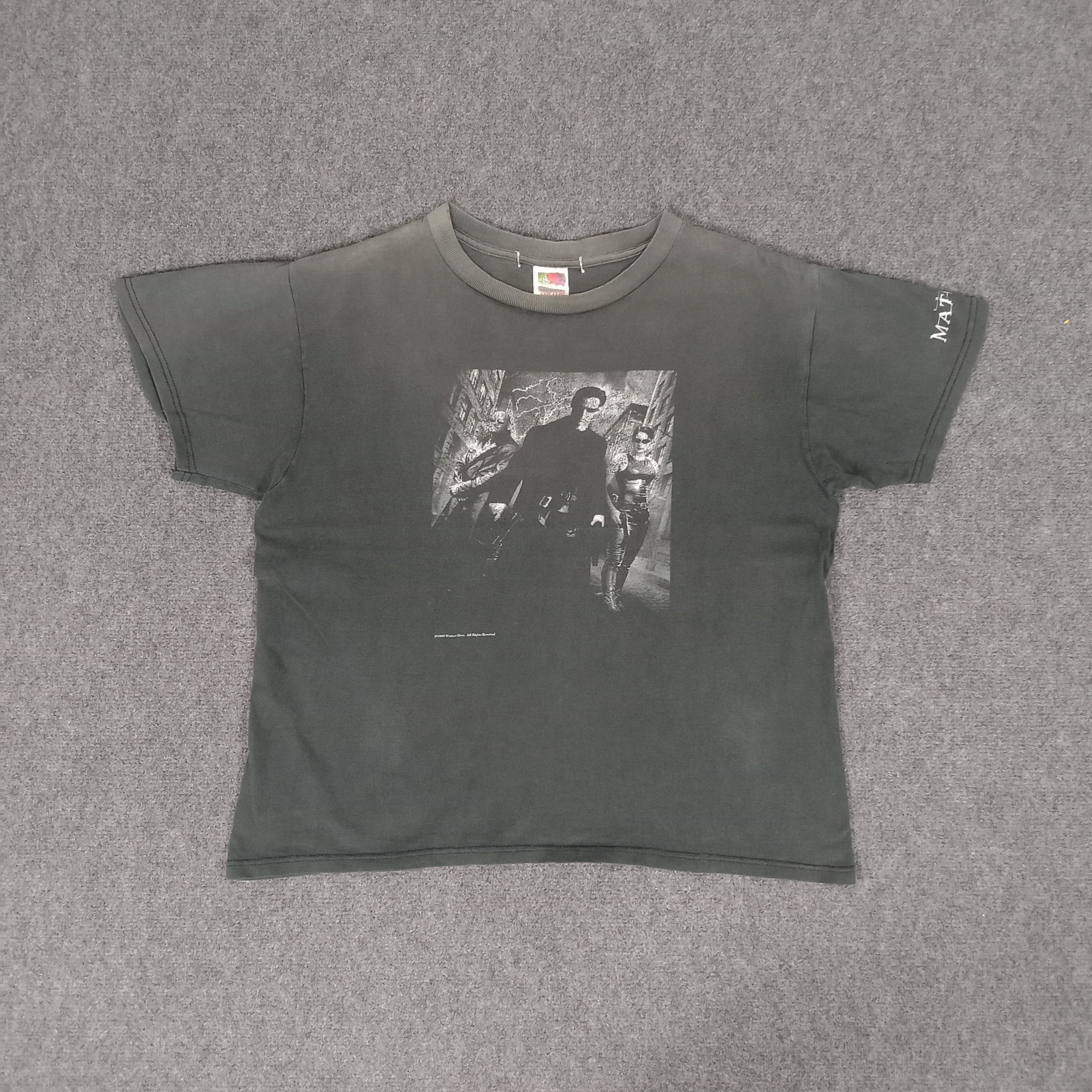 Vintage The Matrix American Cyberpunk Movietshirt