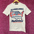 Junk Food Budweiser King Of Beers All Across America T Shirt Size Xs Hoodie, Sweatshirt | FlexRushtees.com