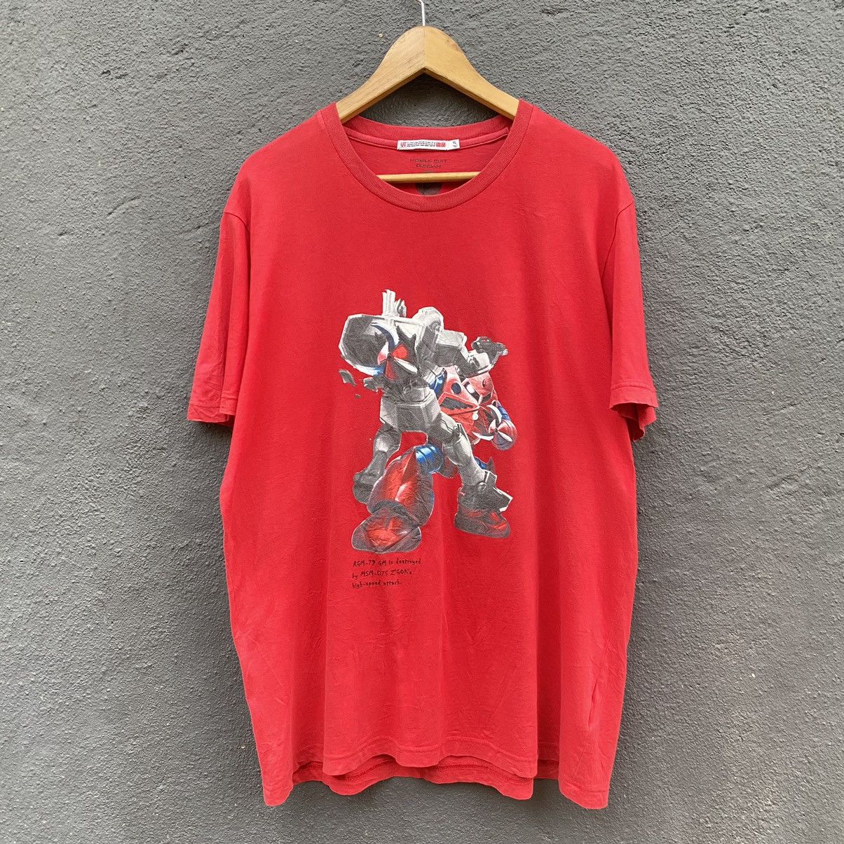 Anime Thrashed Faded Mobile Suit Gundam Jaburo Anime Bandai Tee