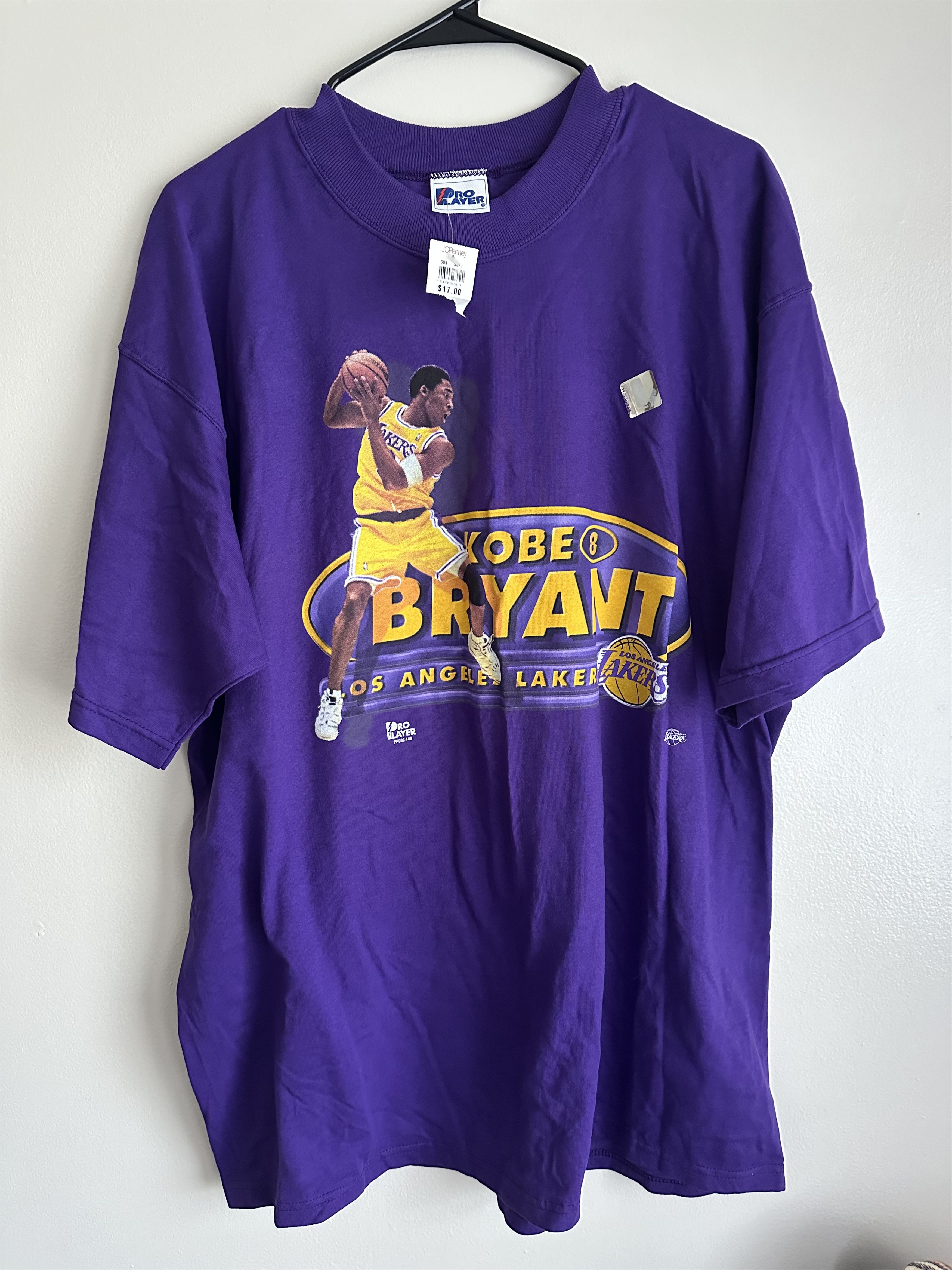 Pro Player Vintage Nwt Pro Player Kobe Bryant 8 Lakers Shirt Hoodie, Sweatshirt | FlexRushtees.com