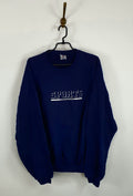Vintage Jerzees Sports Illustrated Sweatshirt Pullover Blue