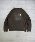 Vintage B One Soul Dark Brown Sweatshirt