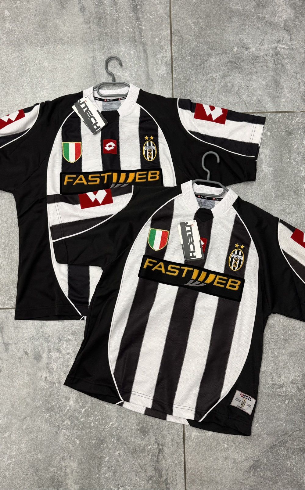 Juventus New Vintage Soccer Jersey Lotto Fastweb