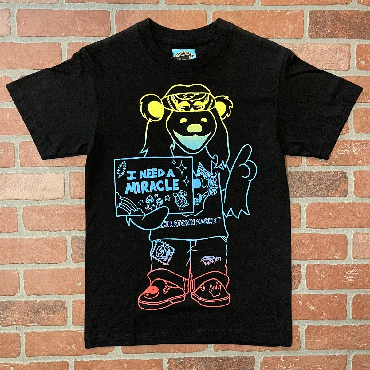Grateful Dead X Market Grateful Dead Chinatown Market Bear Tee Shirt Men Small Band Hoodie, Sweatshirt | FlexRushtees.com