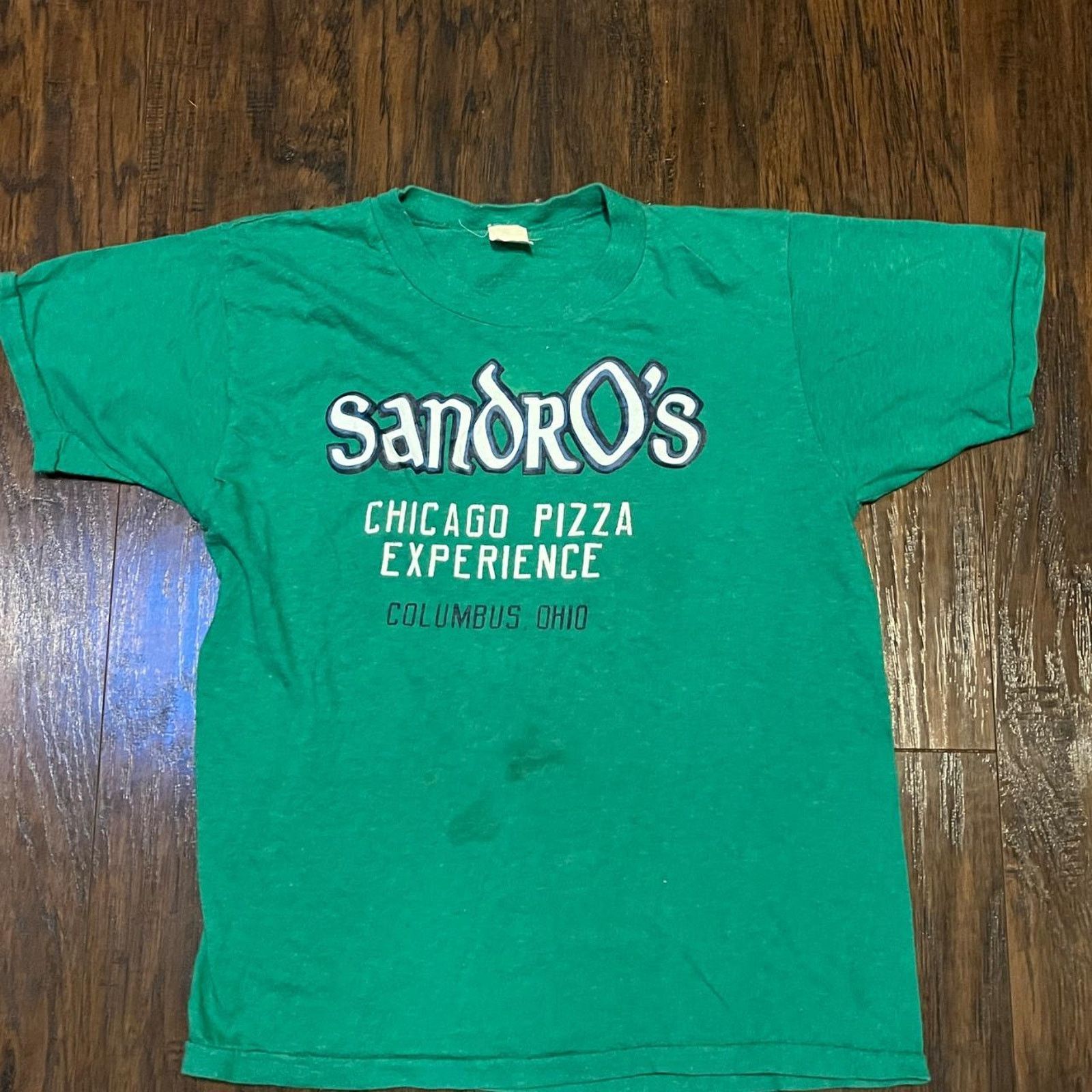 Russell Athletic True Vintage 70s Sanoro S Pizza Shop Shirt