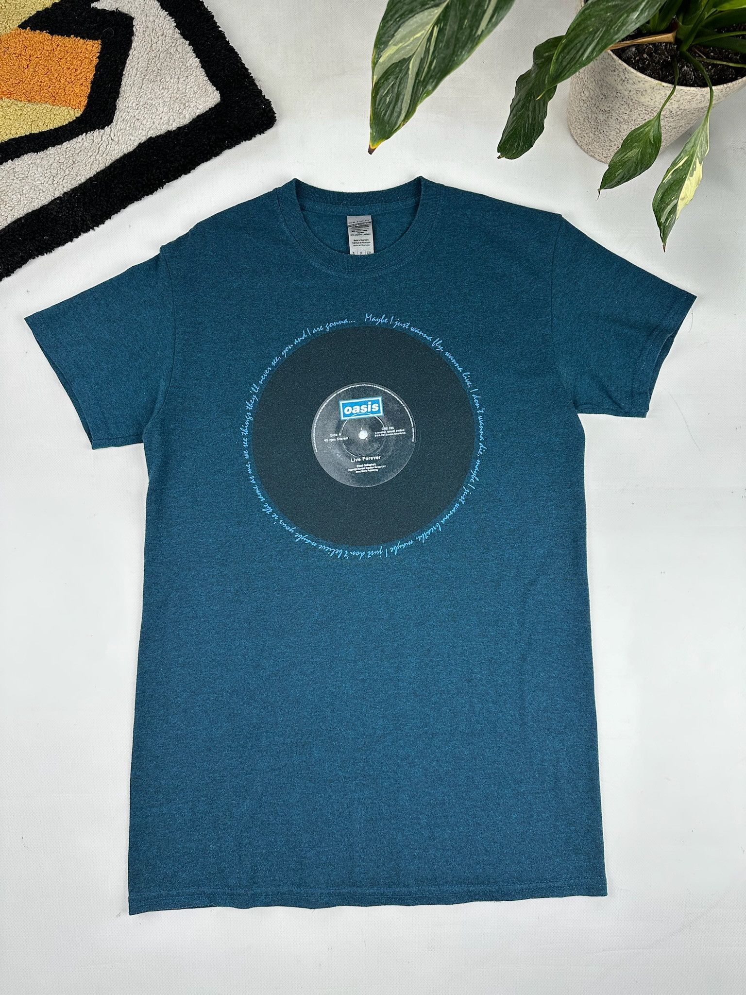 Band Tees Oasis Rock Band Tee Vinyl Hoodie, Sweatshirt | FlexRushtees.com
