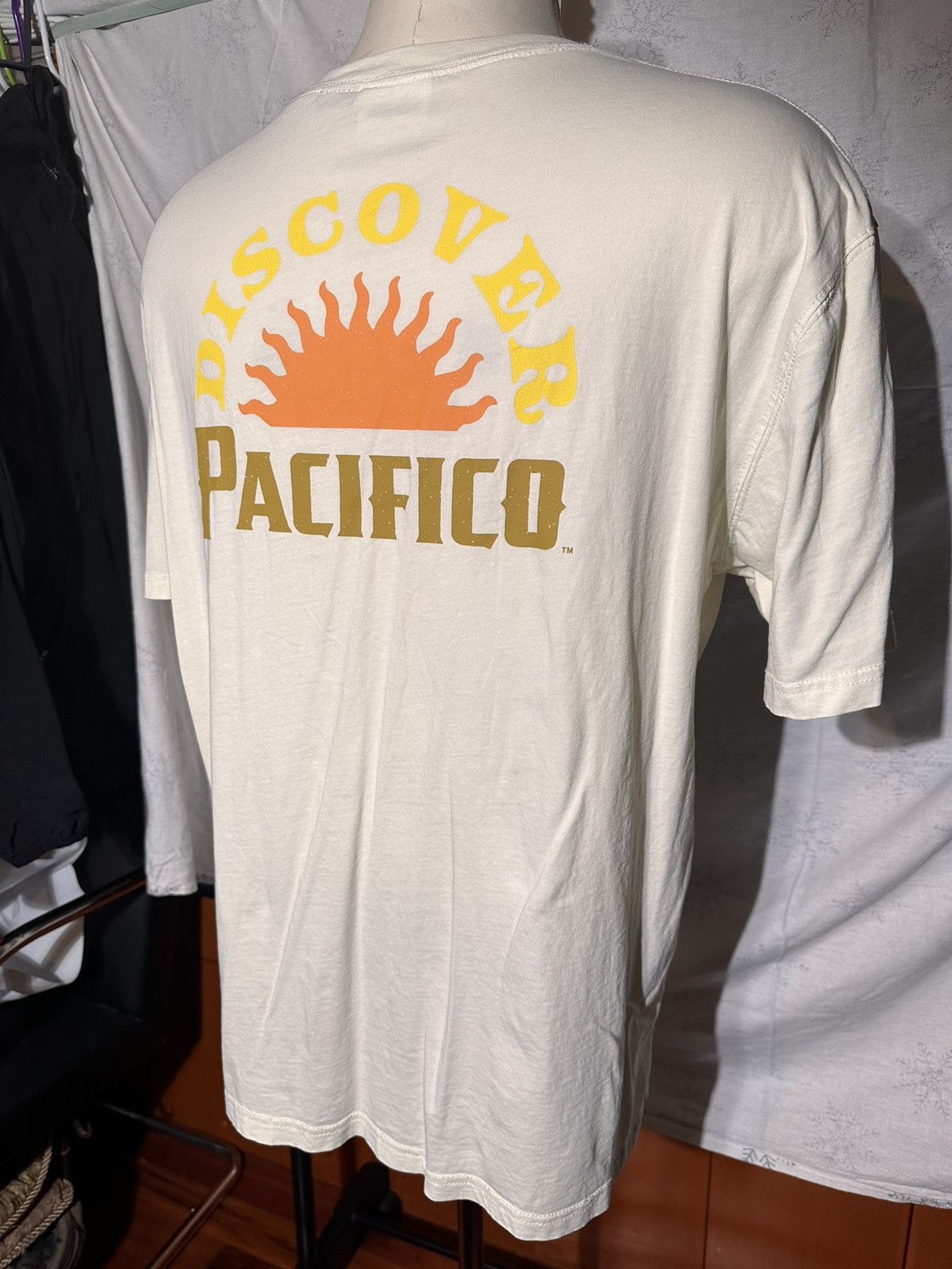 On Cotton On Discover Pacifico Beer T Shirt Hoodie, Sweatshirt | FlexRushtees.com