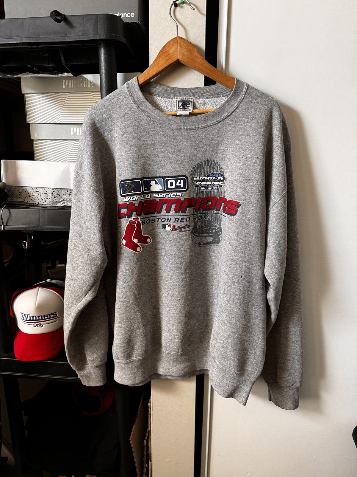 Vintage World Series Red Sox 2004 Sweater