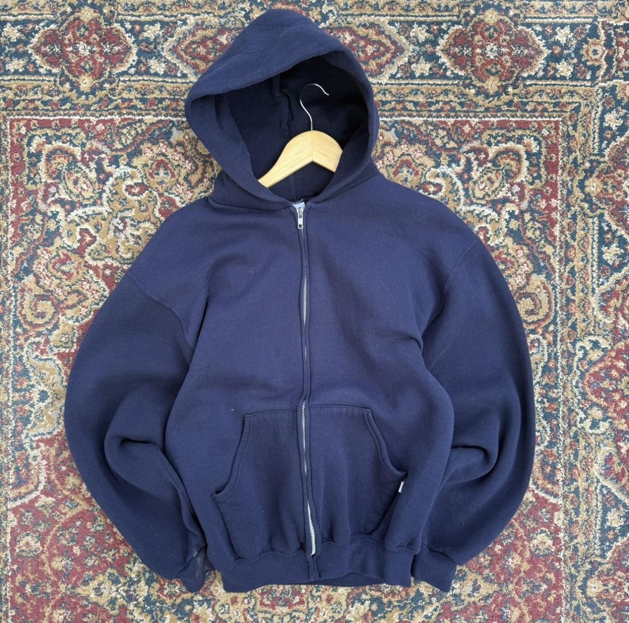 Athletic Vintage Russell Blank Zip Up
