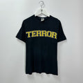 Vintage 00s Terror Live By The Code Distressed Tee Y2k Rock Hoodie, Sweatshirt | FlexRushtees.com