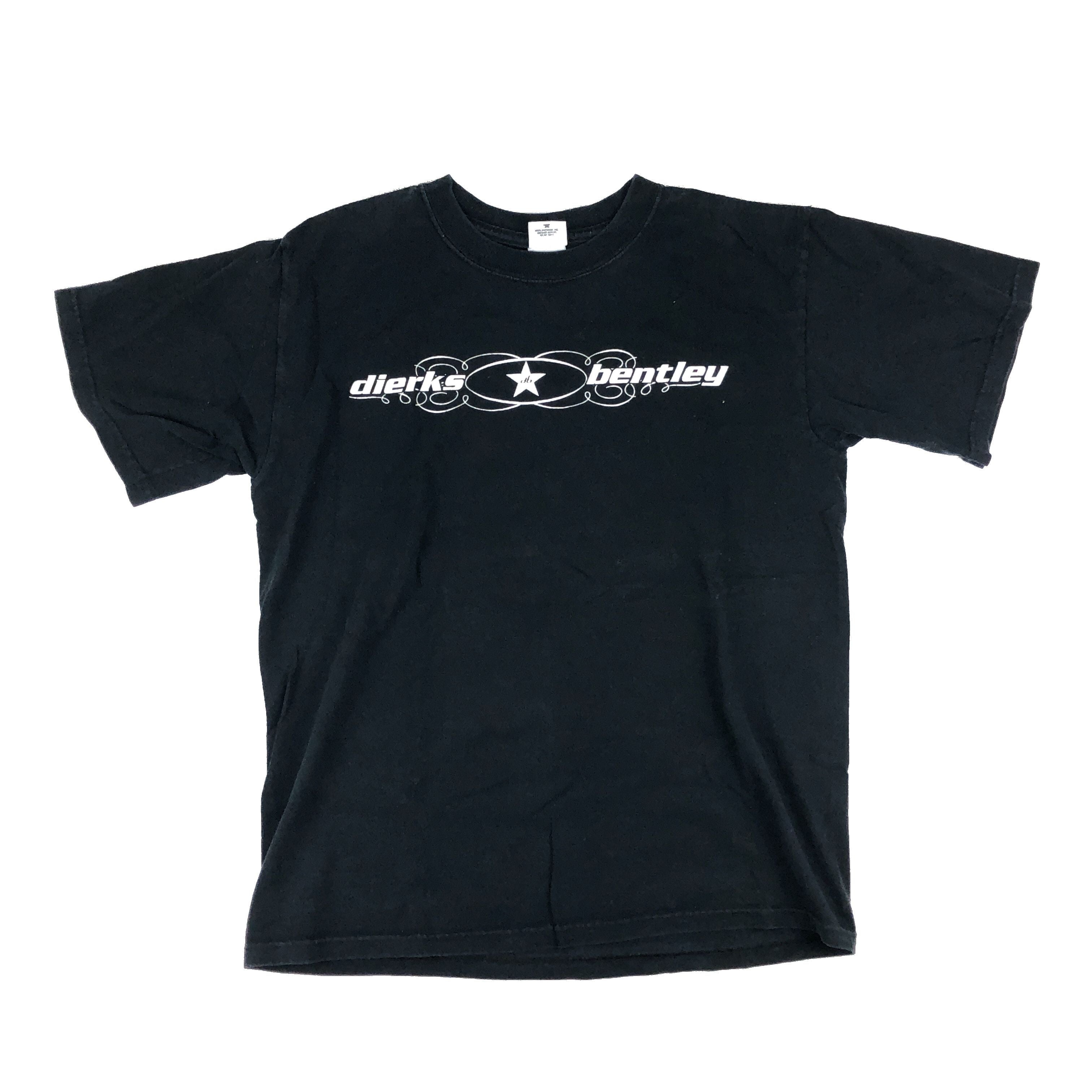 Vintage 00s Dierks Bentley Tour 2006 Black Shirt Size M