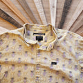 Rvca Slim Men S S Yellow Shirt Artist Network Program
