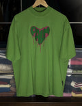 Angels Palm Angels Heart Graffiti Spray Oversized Tee Hoodie, Sweatshirt | FlexRushtees.com