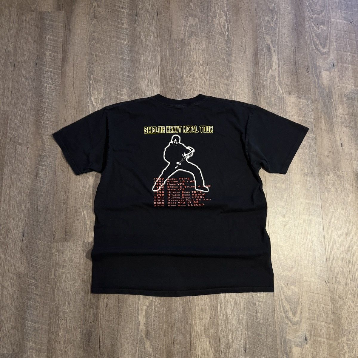 Vintage Smfg 06 Heavy Metal Band Tour T Shirt