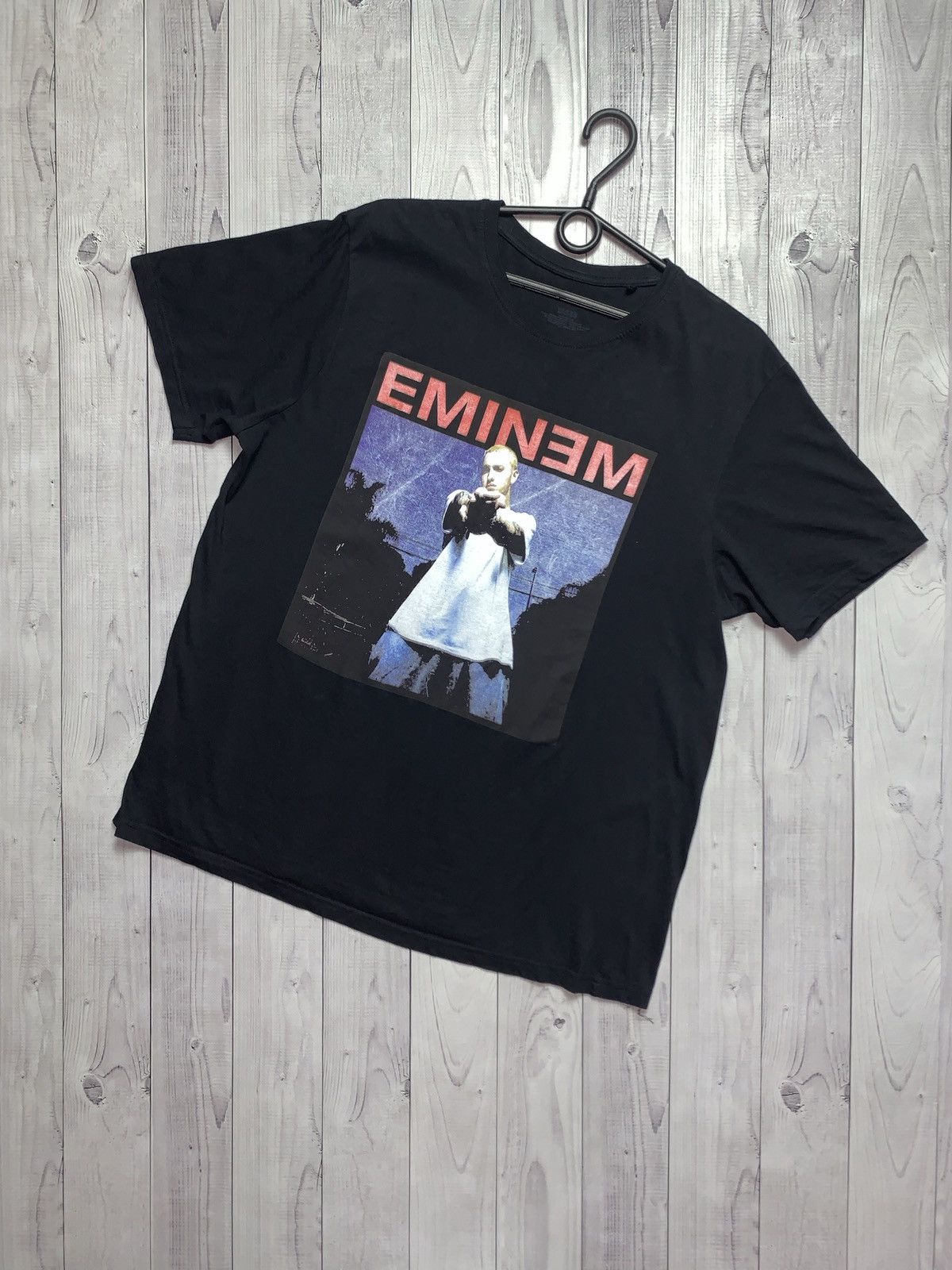 Rap Tees X Vintage Vintage Tee Eminem Rap Size M Hoodie, Sweatshirt | FlexRushtees.com