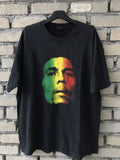 Bob Marley X Vintage Vintage 90s Bob Marley Rasta Reggae Big Face T-Shirts, Hoodie, Sweatshirt | FlexRushtees.com