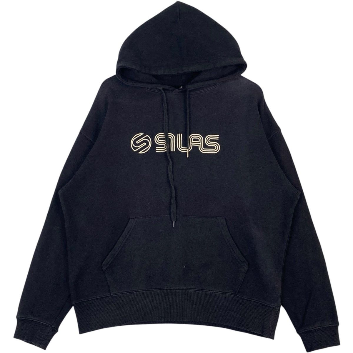 Vintage Silas Printed Hoodie Sweater Gray Size M T-Shirts, Sweatshirt | FlexRushtees.com